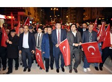 Çanakkale şehitleri için yürüdüler