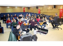 Sanata ve sanatçıya destek sözü