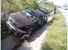 Otomobil ile kamyon çarpıştı: 5 yaralı