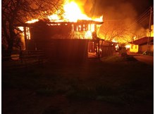 Kargı'da dev yangın: 8 ev kül oldu