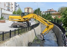 Melikgazi deresinde temizlik