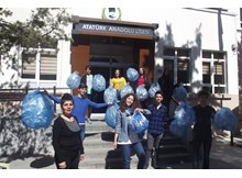 Atatürk Lisesi’nden ‘Mavi Adım’ projesi