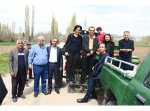 Laçin’de, karabuğday ekimi yapıldı