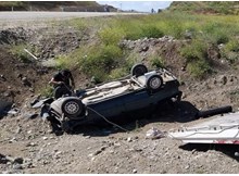 Baba-oğul kaza yaptı: 1 ölü