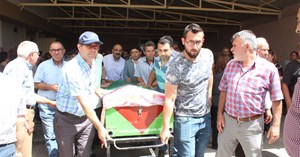 Hatem Çınar, son yolculuğuna uğurlandı