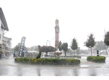 Çorum'da metrekareye 32.2 litre yağış düştü