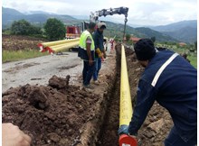 Oğuzlar doğalgaza kavuşuyor