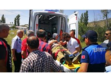 Kan şekeri düştü, takla attı