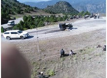 Traktör kazasında 1 ölü, 3 yaralı