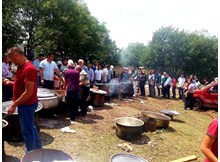 Büğdüz’de yağmur duası ve şükür kurbanı