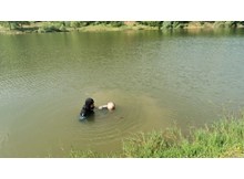 Sulama göletinde ceset bulundu