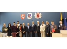 Çorum heyeti Litvanya’da ‘Akıllı Şehir’ projesini inceledi