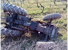 Tarla sürerken canından oldu