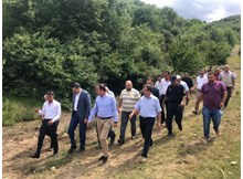 Çiftçi ve Ceylan, Devletoğlan’da inceleme yaptı