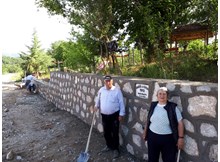 Topcu ailesinden duvar ve fırın hayratı