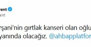 Engin Nurşani için destek