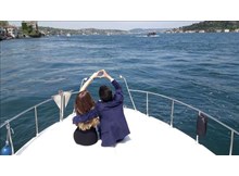 Denizin ortasında evlilik teklifi