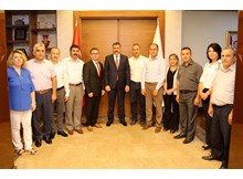 Valilikte bayramlaşma