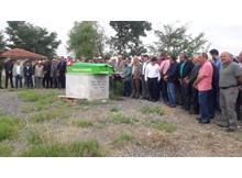 Sarimbeyliler muhtarını sonsuzluğa uğurladı