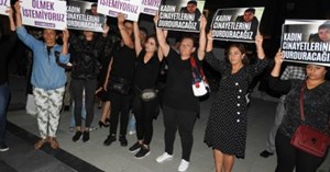Kadınlardan “Ölmek İstemiyoruz” eylemi
