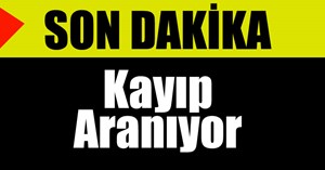 Kaybolan şahıs, her yerde aranıyor