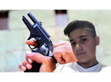 13 yaşındaki çocuğa maganda kurşunu