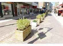 Uğur Mumcu Caddesi şimdi daha güzel