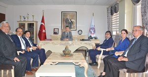 CHP heyetinden Milli Eğitim Müdürü Yılmaz’a ziyaret