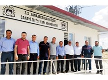 116 işyerinin kaba inşaatı tamamlandı