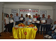 Emekliye ayrılan öğretmenler unutulmadı