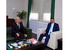 Vali Çiftçi’den, Gülser ve Uzunoğlu’na kutlama ziyareti