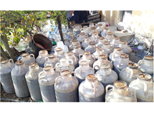 14 ton kaçak içki yakalandı