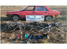 Telefon kablosu hırsızlığı çözüldü