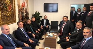 Kurtulmuş’tan MHP’ye ziyaret