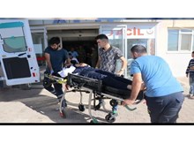 Araç şarampole devrildi, sürücü ağır yaralandı