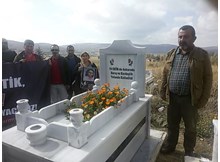 Emine Ercan, mezarı başında anıldı