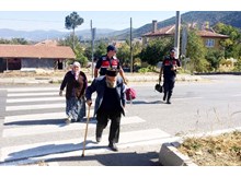 Laçin’de ‘Yaya Güvenliğinin Nöbetçisiyiz’ etkinliği