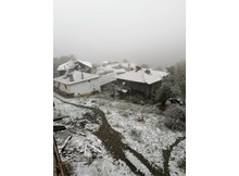 Çorum’da yılın ilk karı yağdı