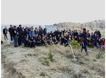 Tarhan Köyünde Bilgin Demir Hatıra Ormanı