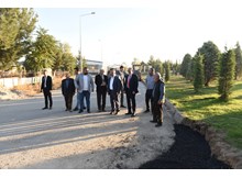 Sanayi Sitesinde bozulan yollar tekrar yapılıyor