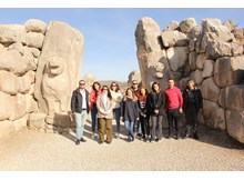 Ulusal basın temsilcileri Hattuşa'ya hayran kaldı