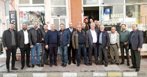 Recep Gür, Kargı esnafını ziyaret etti