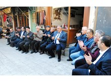 Esnaf, kandil duasında buluştu