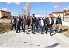 Kırklar Türbesi’nin yolu yenilendi