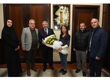 Şehit ailelerinden teşekkür ziyareti