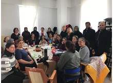 Protokol eşlerinden Hacı Bektaş-ı Veli Vakfı ve Sultan Ana’ya ziyaret