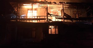 Köyde yangın!