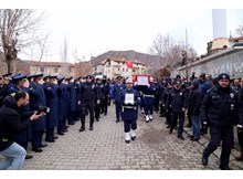 Çorumlu şehide hüzünlü veda