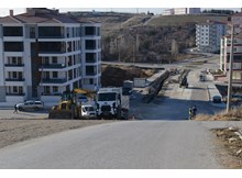 İpeklievler 3. Caddede isale hattı yenileniyor