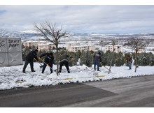 Belediye ekipleri kar için seferber